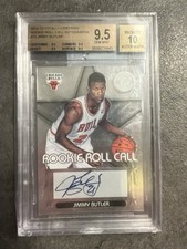 2012-13 Totally Certified Jimmy Butler Rookie Roll Call Auto RC #73 BGS 9.5/10