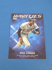 2015 Topps Update Rarities #R-10 Rod Carew Minnesota Twins BASEBALL Card S4
