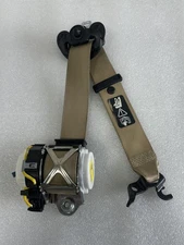 2011 BMW 328i E90 SEDAN RIGHT PASSENGER SIDE FRONT SEAT BELT BEIGE LCB4