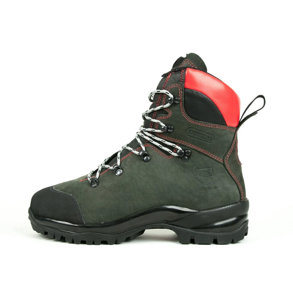 Oregon Schnittschutzstiefel Klasse 2 Fiordland Leder bis 300°C Sicherheitsschuhe - Bild 2 von 4