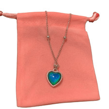Color Changing Mood Heart Necklace - Retro Style Magic Pendant