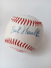 1988-1992 NY Yankees Buck Showalter + Taylor + Johnson + 4 Signed Baseball