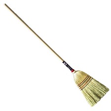 Authentic Hand Made All Broomcorn Broom 54-Inch/Light 