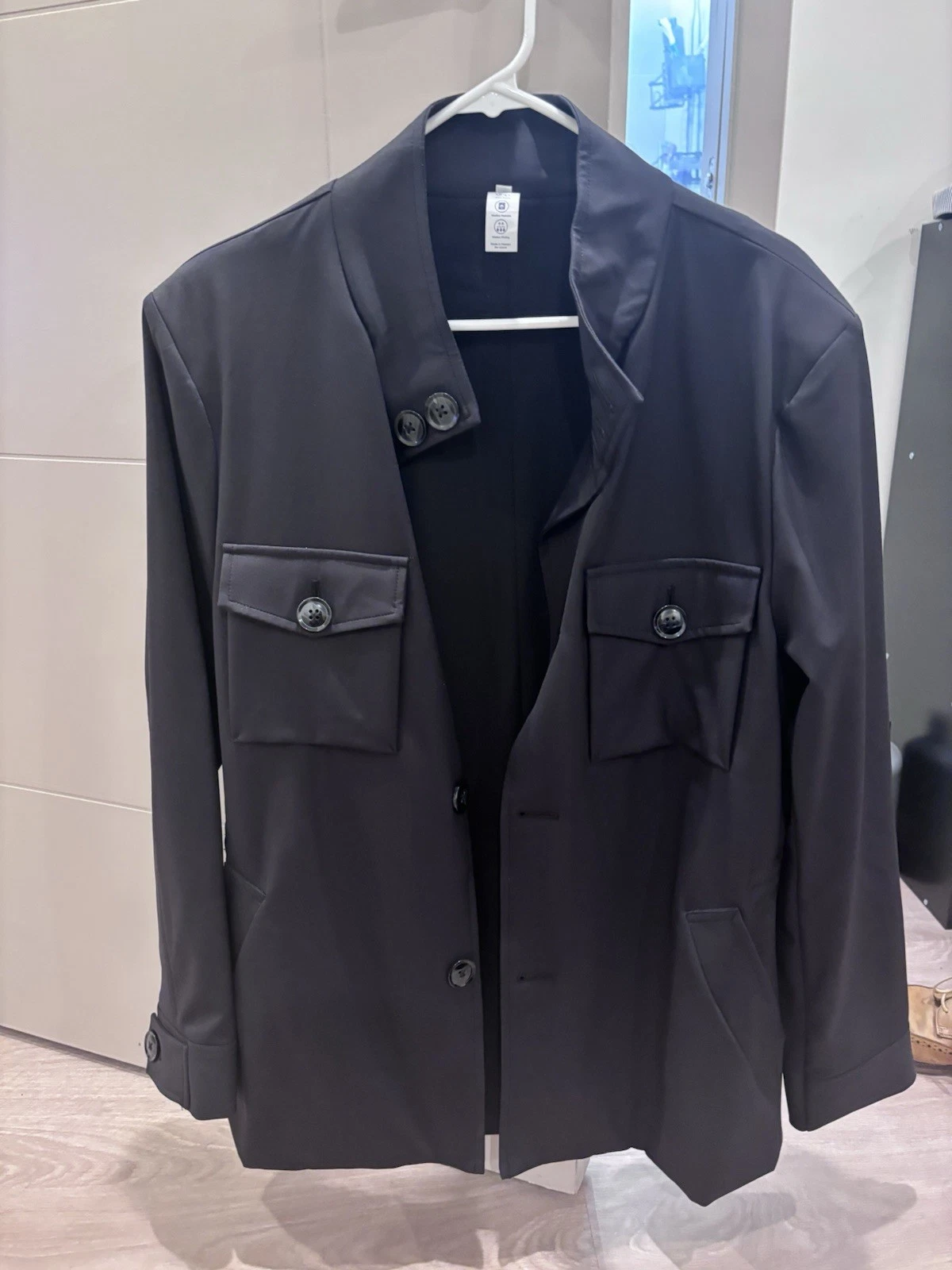 State & Liberty Men's Field Jacket Size Large Black - product detail image 8