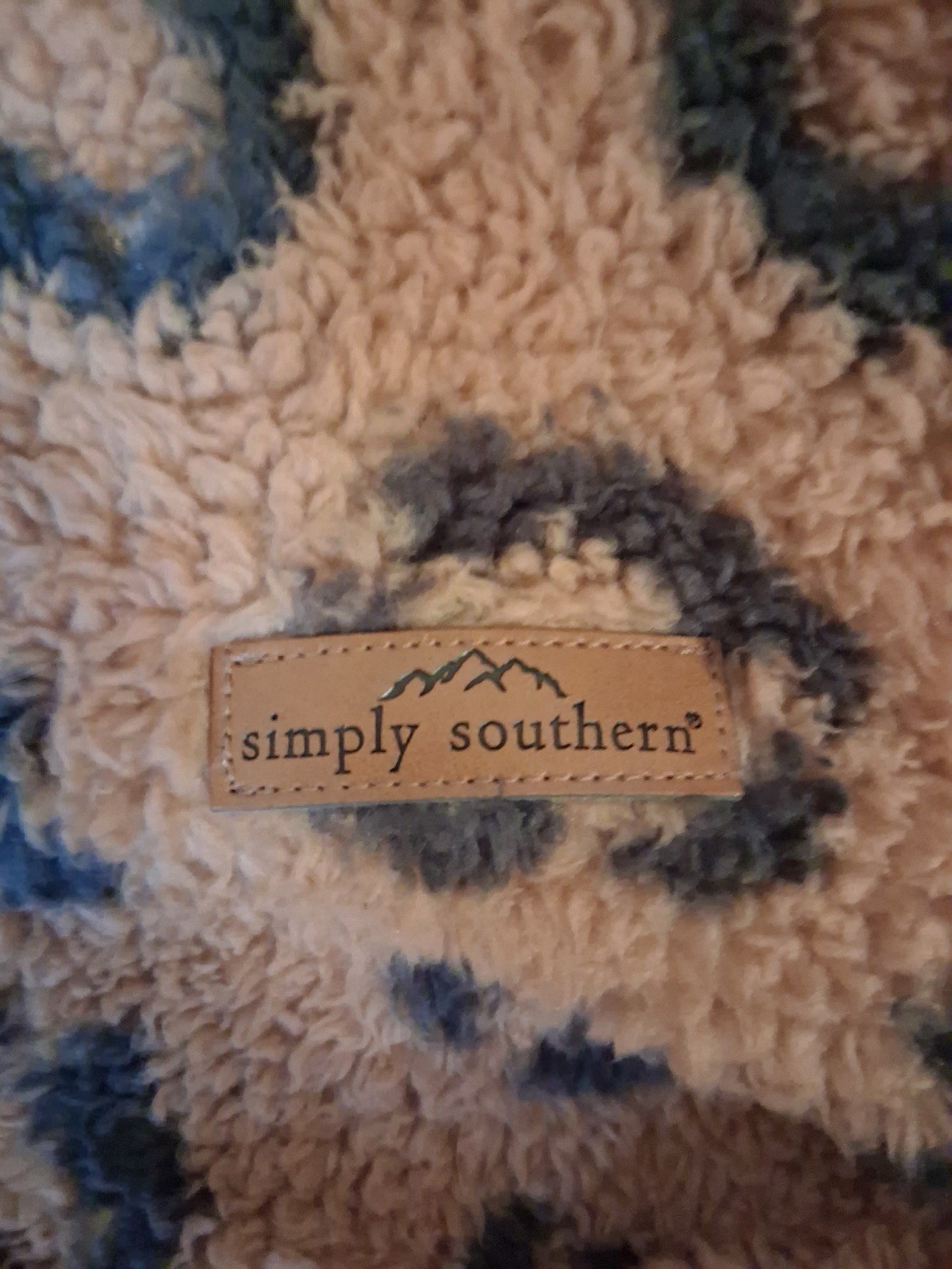 Fleece Leopard Print Half-zip Pullover, Simply So… - image 5