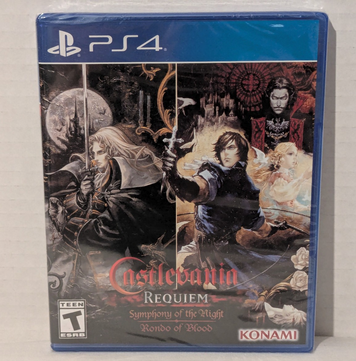 Castlevania Requiem Cover Playstation Castlevania Requiem