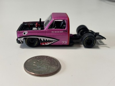 M2 Machines Purple 1973 Chevrolet Cheyenne Bedless - Col. Square Body