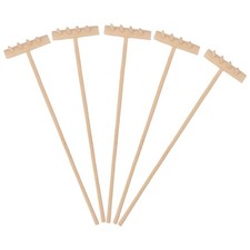  5 Stück Garten-Sandkasten-Werkzeuge, Miniatur-Desktop-Rechen, Dekorationen,