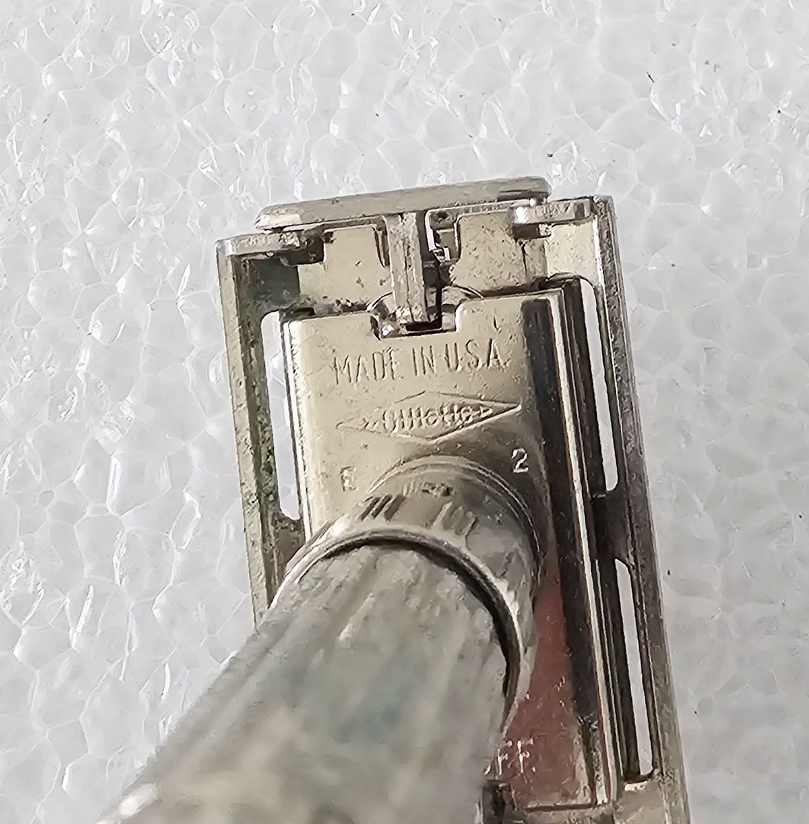 Gillette 1959 (E-2) TTO Fat Boy Adjustable Razor Vintage (A1) | eBay