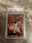 1995 Fleer Ultra Michael Jordan Double Trouble card# 3 graded PSA 8 NM-MT