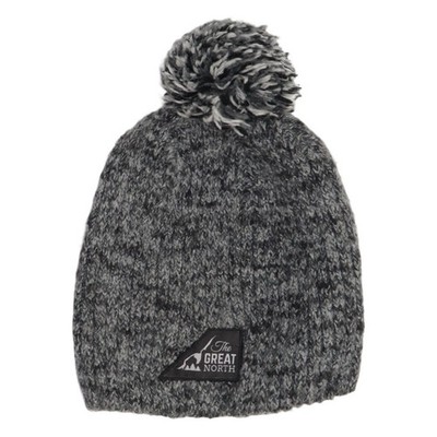 The North Face, Bommelmütze, Größe: ONE SIZE, Grau, Unisex (Erwachsene) #Li1