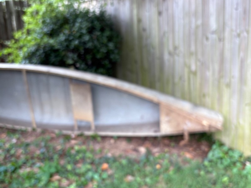 Aluminum 15 ft Canoe