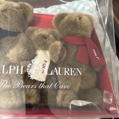 ぬいぐるみ Ralph Lauren The Bears That Care Ralph Lauren Polo Teddy Bears That Care 2001 Breast Cancer