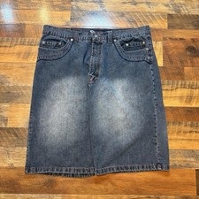 Vintage Y2K Raider Jeans Baggy Deep Pocket Southpole Style Grunge Shorts 40