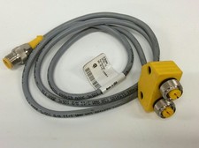 Turck Part# VB2-RS 4.4T-1/2FKM 4 ID# U0163-15 Cordset USNP