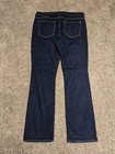 Old Navy Jeans Womens 14 Blue Mid Rise Wow Boot Cut Denim Stretch Dark Wash — photo 2