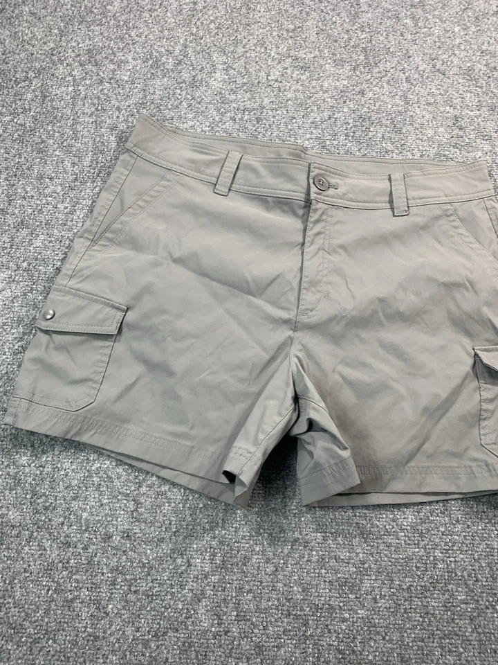 Pantalones Cortos Eddie Bauer Mujer 16 Gris Ligeros Exterior Informales Bolsillos Foto 2 de 4