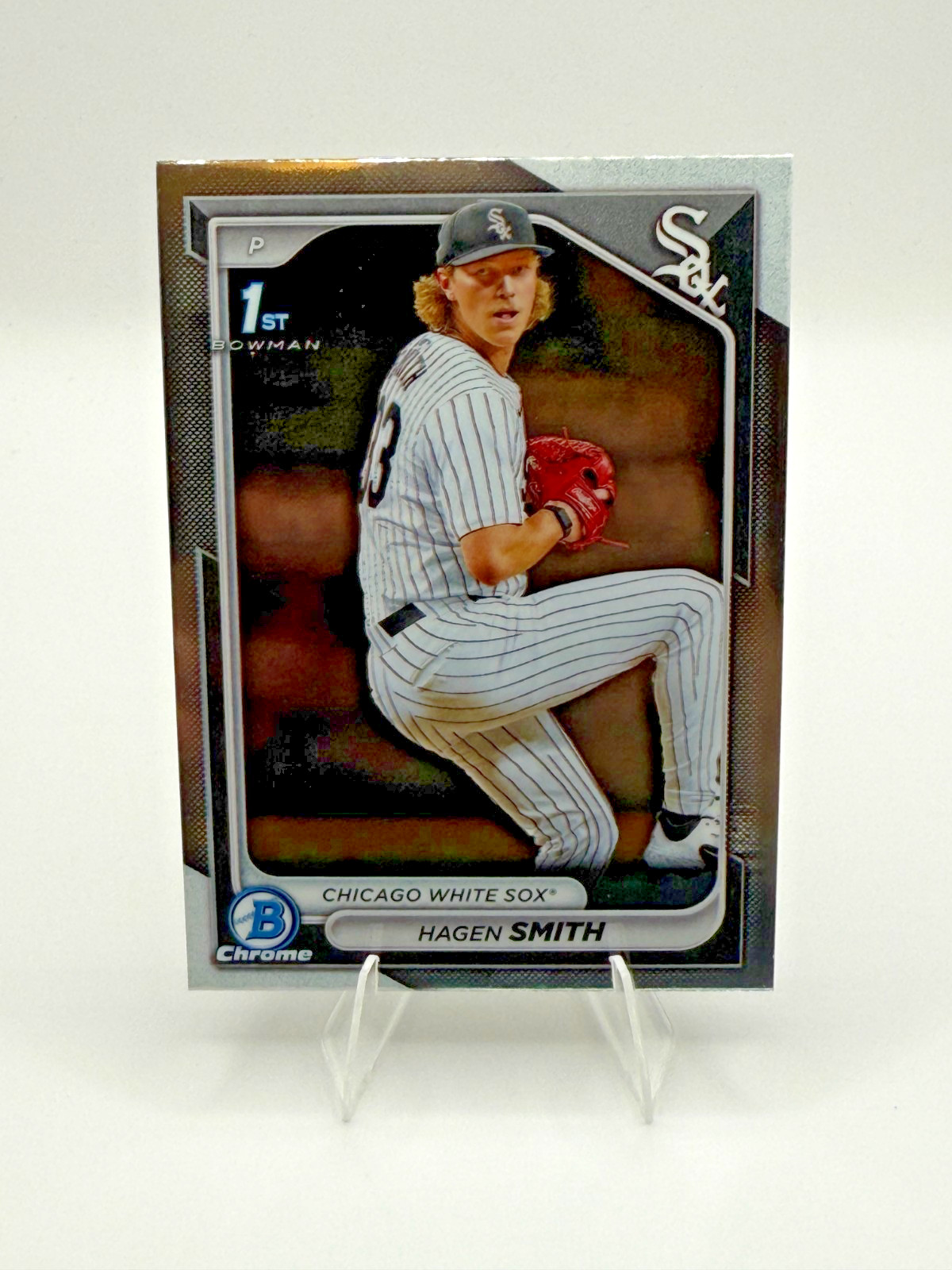 2024 Bowman Draft Hagen Smith Chrome 1st #BDC-2 White Sox