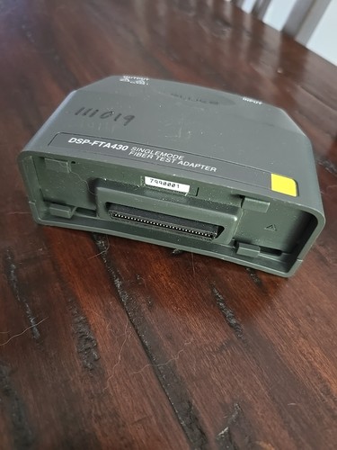 Fluke Networks DSP-FTA430 SingleMode Fiber Test Adapter RARE HTF - Picture 2 of 3