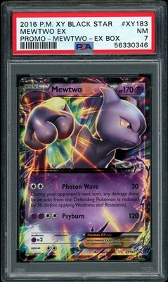 MミュウツーEX sr xy 1ed psa1 poor pop1 MミュウツーEX(Y)【SR】{063/059}