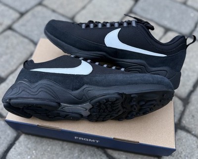 NEW! Nike Air Zoom Spiridon SP x Fragment/Black-HF5455 001-Size US