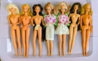 Vintage Mattel Barbie Dolls Lot Of 7