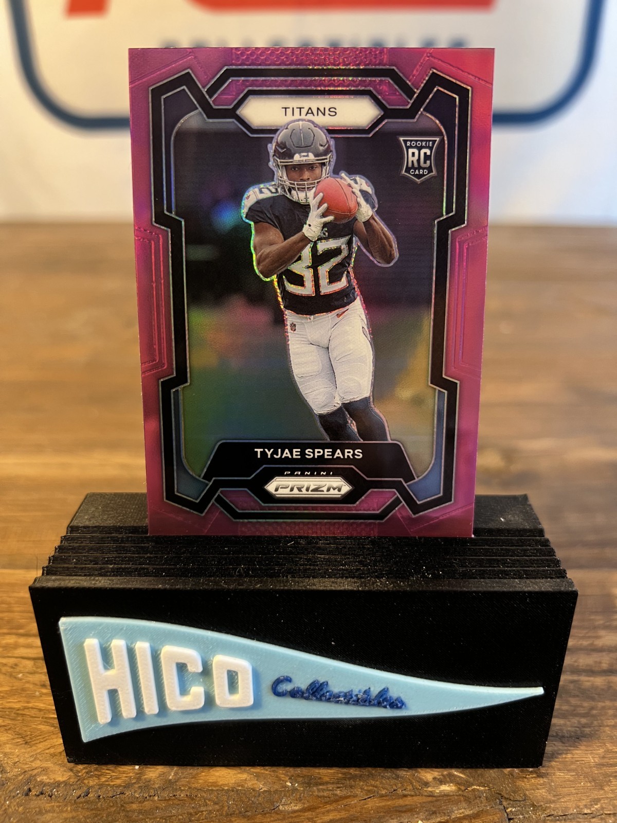 2023 Panini Prizm Rookies Tyjae Spears #396 Pink Prizm (RC)