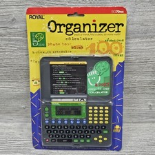 ROYAL Organizer BG70nx Electronic Personal Organizer Calculator Phone Book Clock