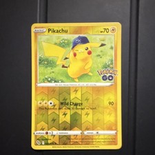 Pikachu 028/078 Pokmon GO Reverse Holo for sale online | eBay