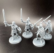 HeroQuest Premium Helden | Commander of the Guardian Knights Style | unbemalt