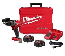 Milwaukee 2904-22 M18 FUEL 18V 1/2" Cordless Li-Ion Hammer Drill/Driver Kit