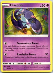 Oricorio 56/145 Guardians Rising