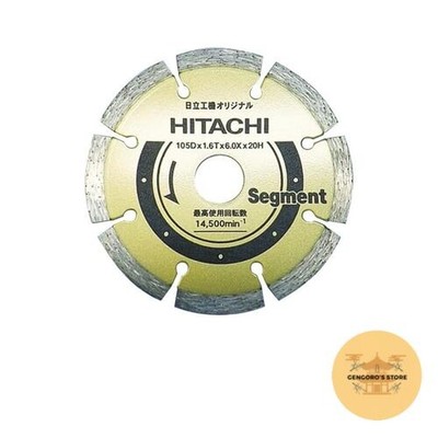 HiKOKI Diamond Cutter 150mm x 22mm Segment Type for Grinder 0033-1409