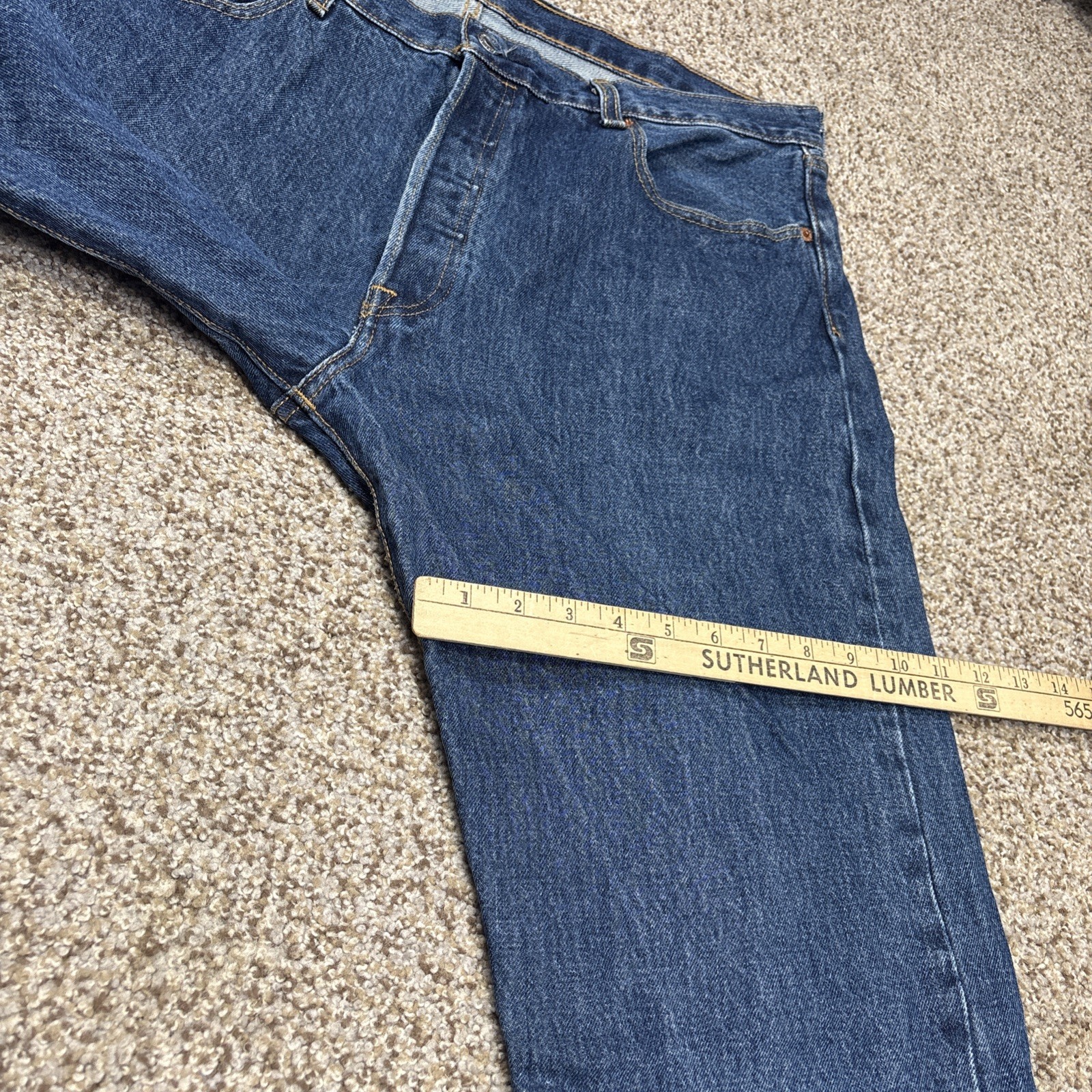 Levis 501 XX Button Fly Jeans Men’s Tag 38x34 Actual 38 X 33 - View 12