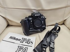 Corpo fotocamera reflex pellicola Nikon F4s 35mm vedi descrizione