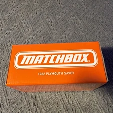 RLC Matchbox Collectors 1962 Plymouth Savoy NIB