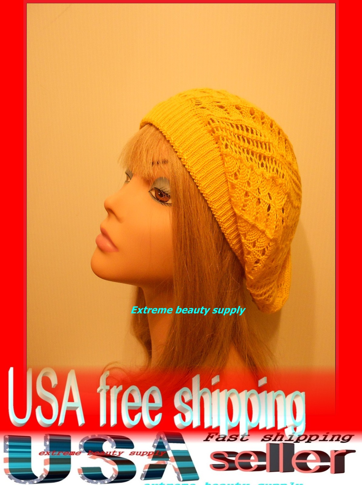 Besufy Women Girl Solid Color Warm Winter Beret French Artist Beanie Hat Ski Cap