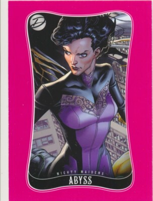 #47 ABYSS 2014 Rittenhouse Marvel Dangerous Divas 2 AVENGERS