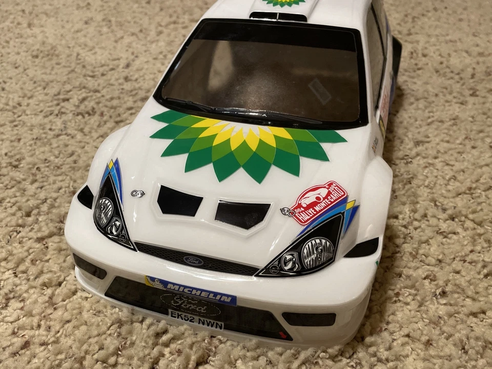 58037 Tamiya 1/10 R/C Ford Focus RS WRC 03 Finished Body Set/TT01/TT02/TRF/58308 - Image 2 of 4