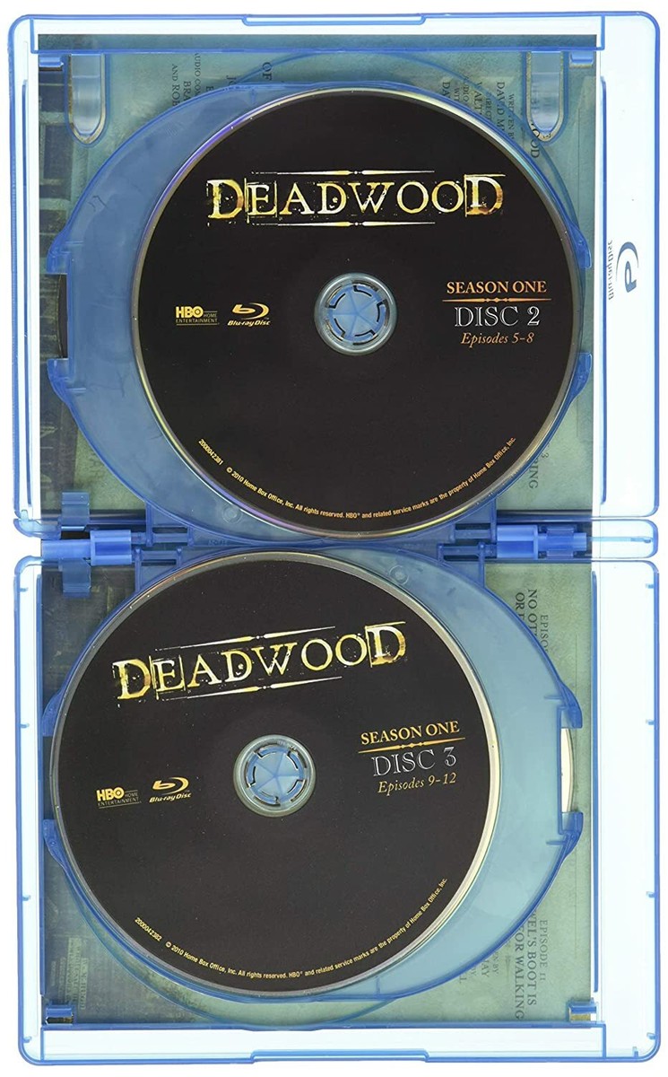 Deadwood The Complete Series(Blu-ray,Seasons 1-3,13-Disc Set
