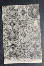 1911 postcard art Roman Ruins Timgad Algeria Byzantine mosaic Africa