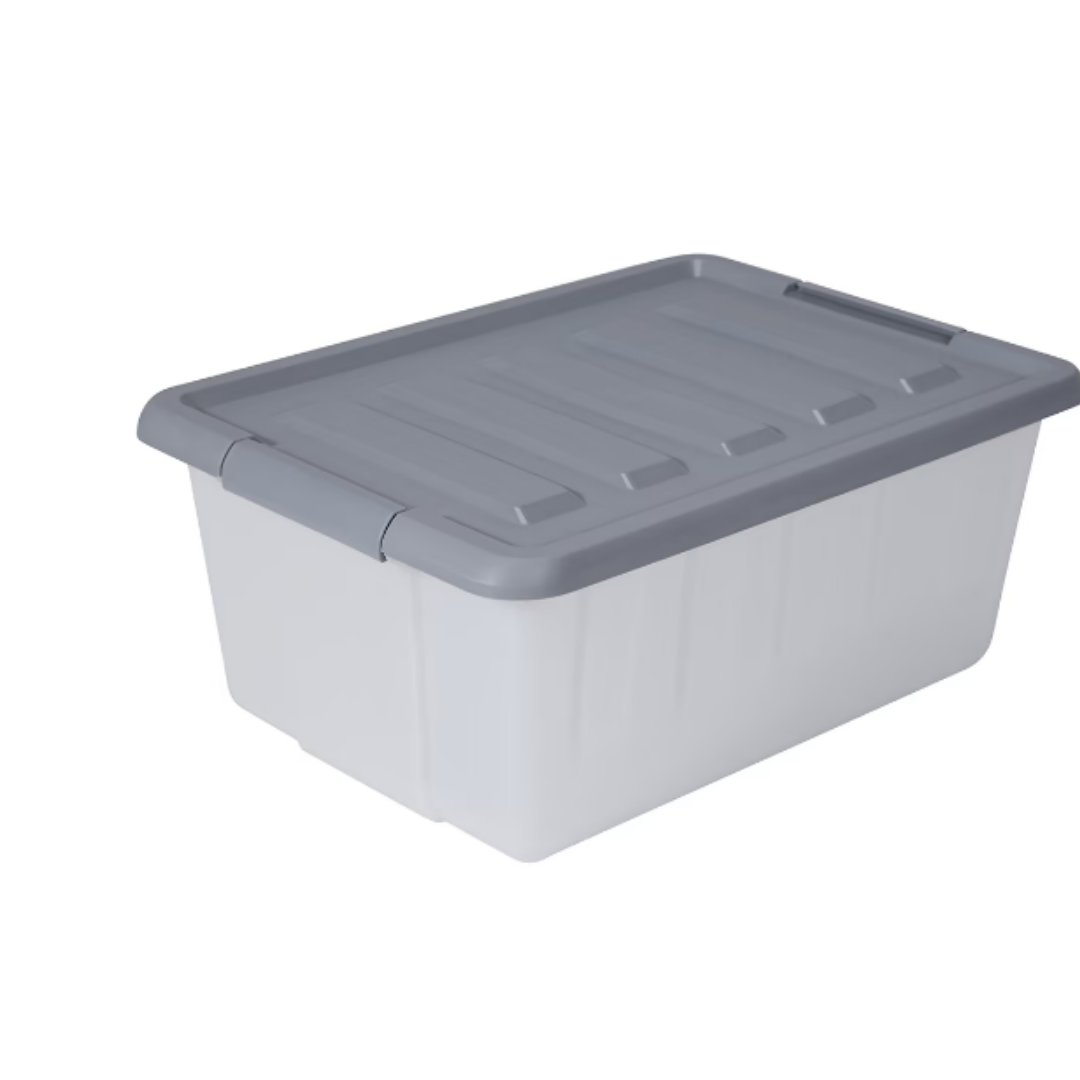 Large Moveable Storage Box Heavy Duty Plastic Tub Storage Box Large