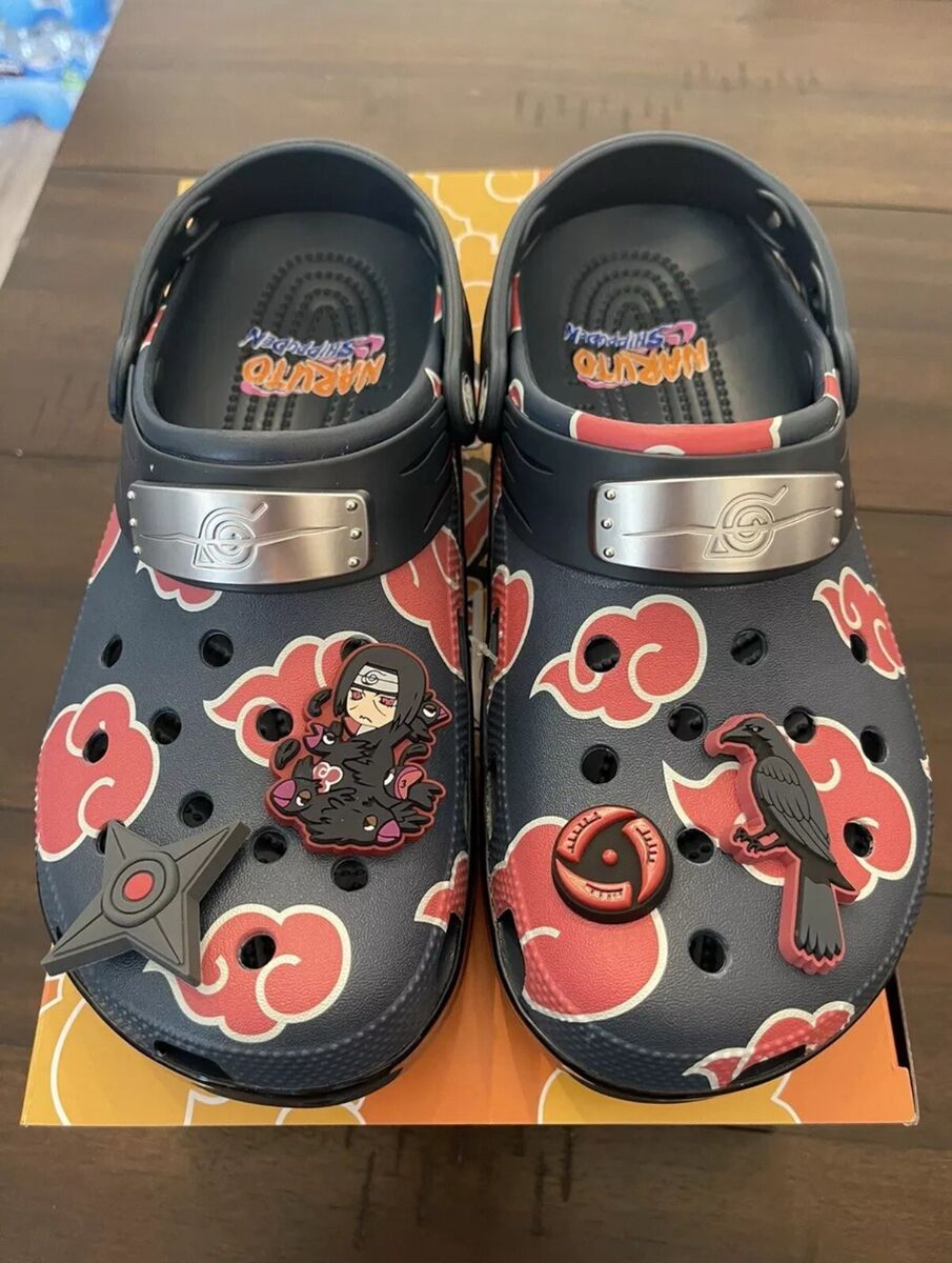 Crocs x Naruto Itachi Classic Clogs Men size 12 Brand New Crocs x Naruto Itachi Classic Clogs Men size 12 Brand New