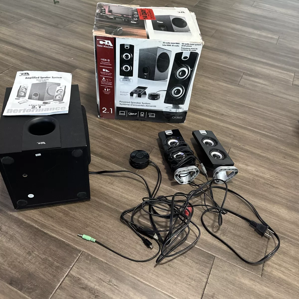 Cyber acoustics 62w 2025