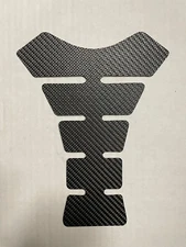 Genuine Carbon Fiber Motorcycle Fuel Gas Tank Pad Protector Made In USA