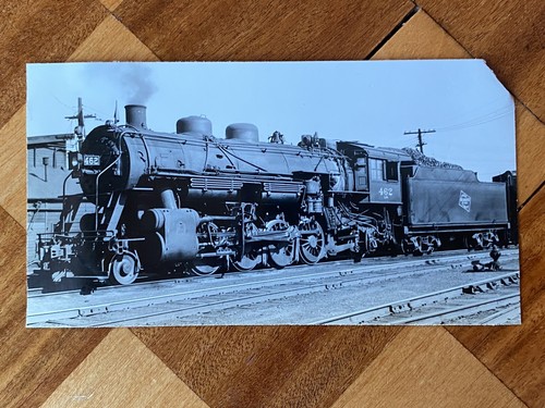 462 Configuration Engine Train Milwaukee Road Chicago St Paul Pacific Railroad Engine Locomotive 462 ...