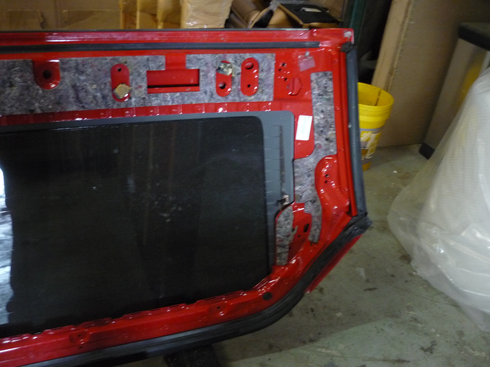 Ferrari California -  Rear Roof Panel RED/ W/Glass - P/N 81861211-80323500