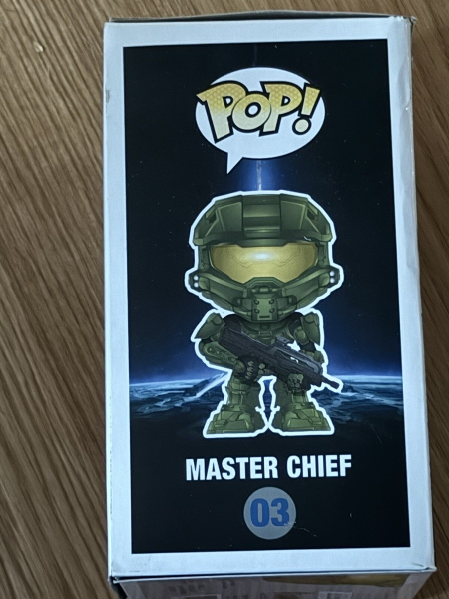 Funko Pop Halo 4 #03 Master Chief Vinyl Figure Microsoft Xbox Rare
