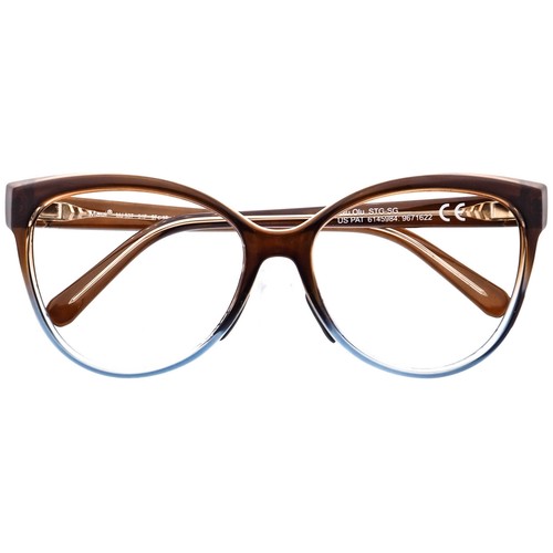 Occhiali da sole Maui Jim solo montatura MJ 537-01F Olu Olu marrone/blu sfumato 57 mm - Foto 6 di 6