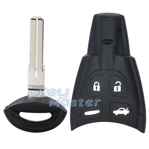 for Saab 9-3 93 9-5 95 2003-2011 Keyless Remote Key Fob Transmitter LTQSAAM433TX - Picture 2 of 4